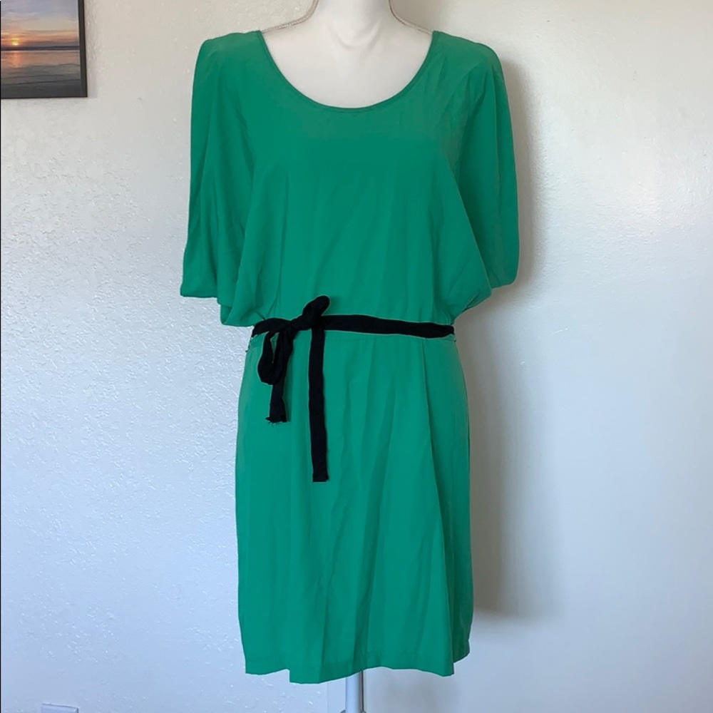 Open back dress